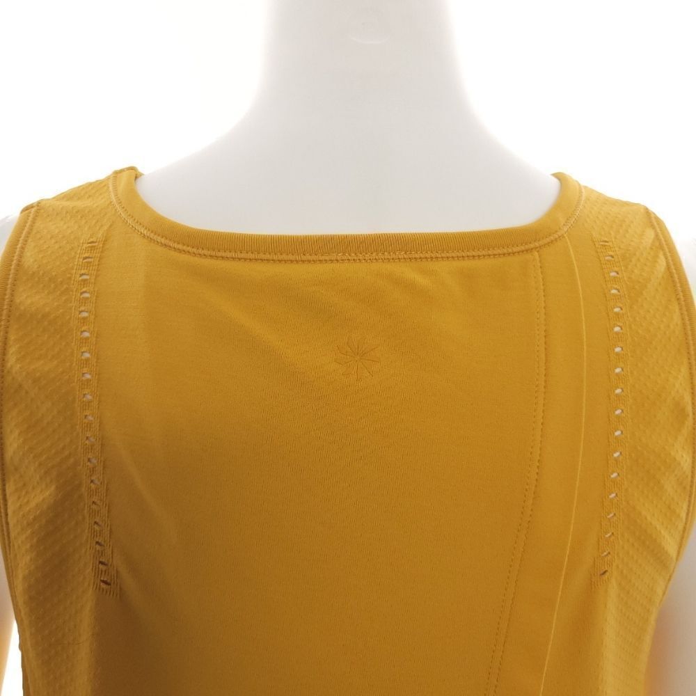 Athleta Mustard Yellow Racerback Tank Top Womens Size Small/Medium - Picture 6 of 6